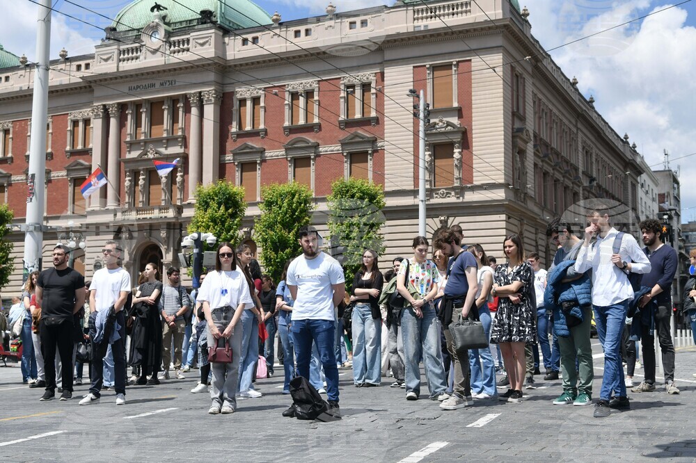 Сърбия - протест