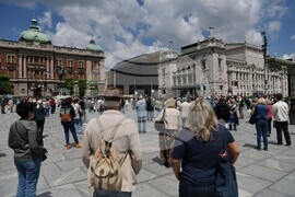 Сърбия - протест