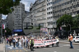 Сърбия - протест