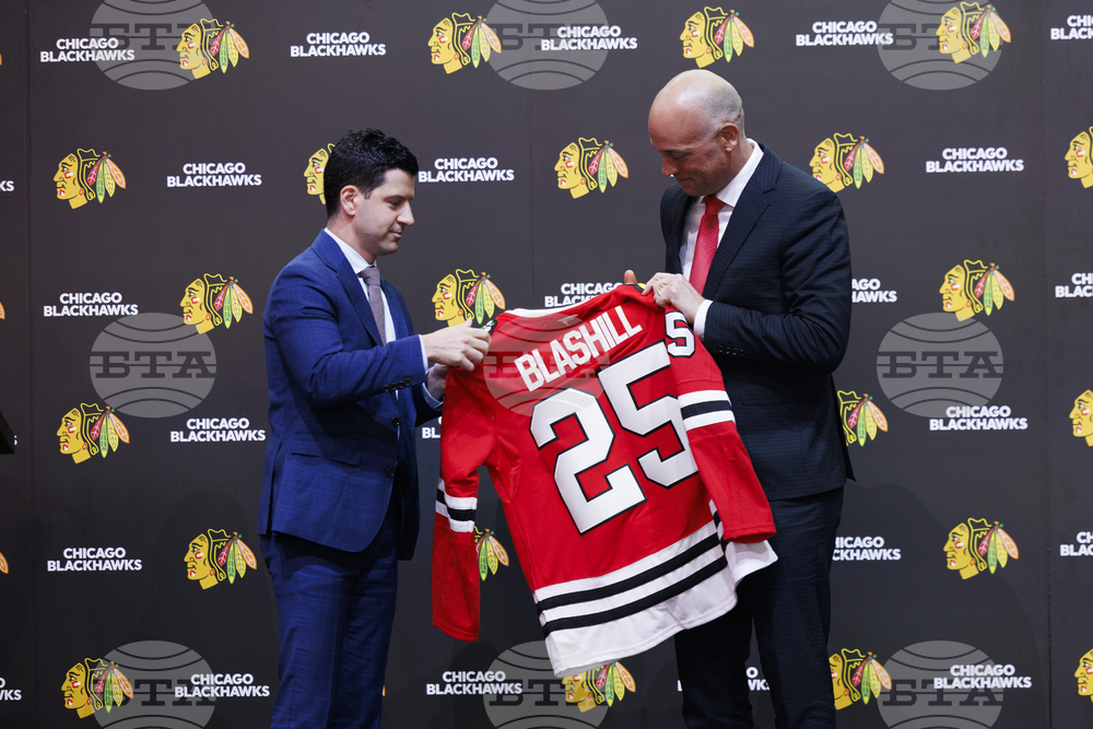Blackhawks Blashill Hockey
