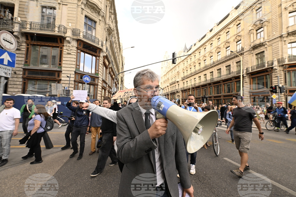 Hungary Demonstration