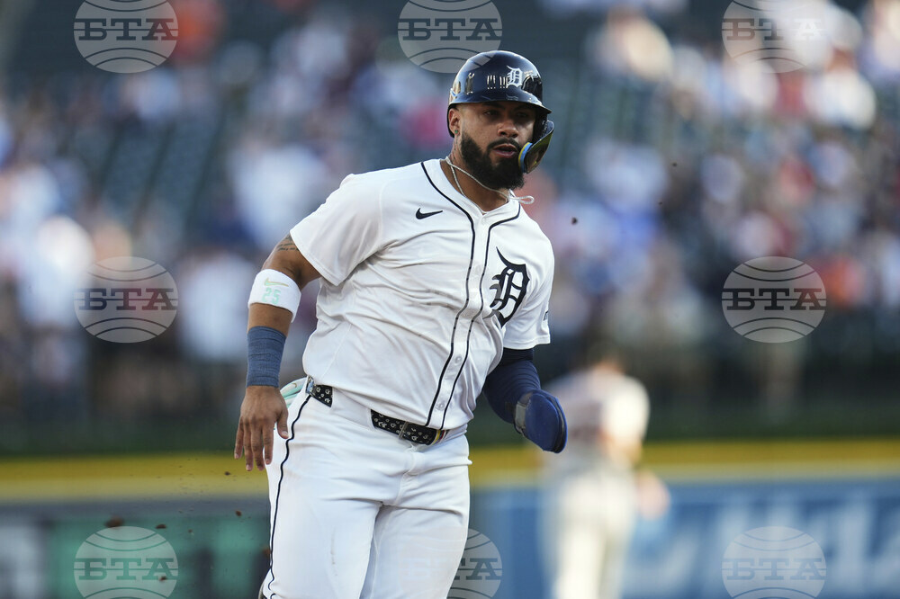 Giants Tigers Baseball