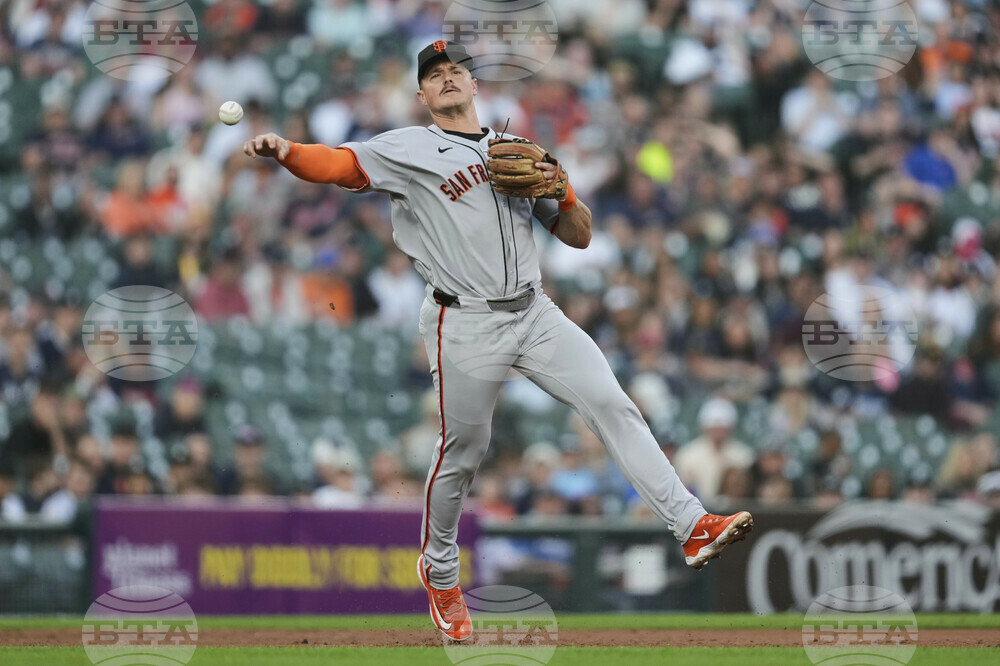 Giants Tigers Baseball