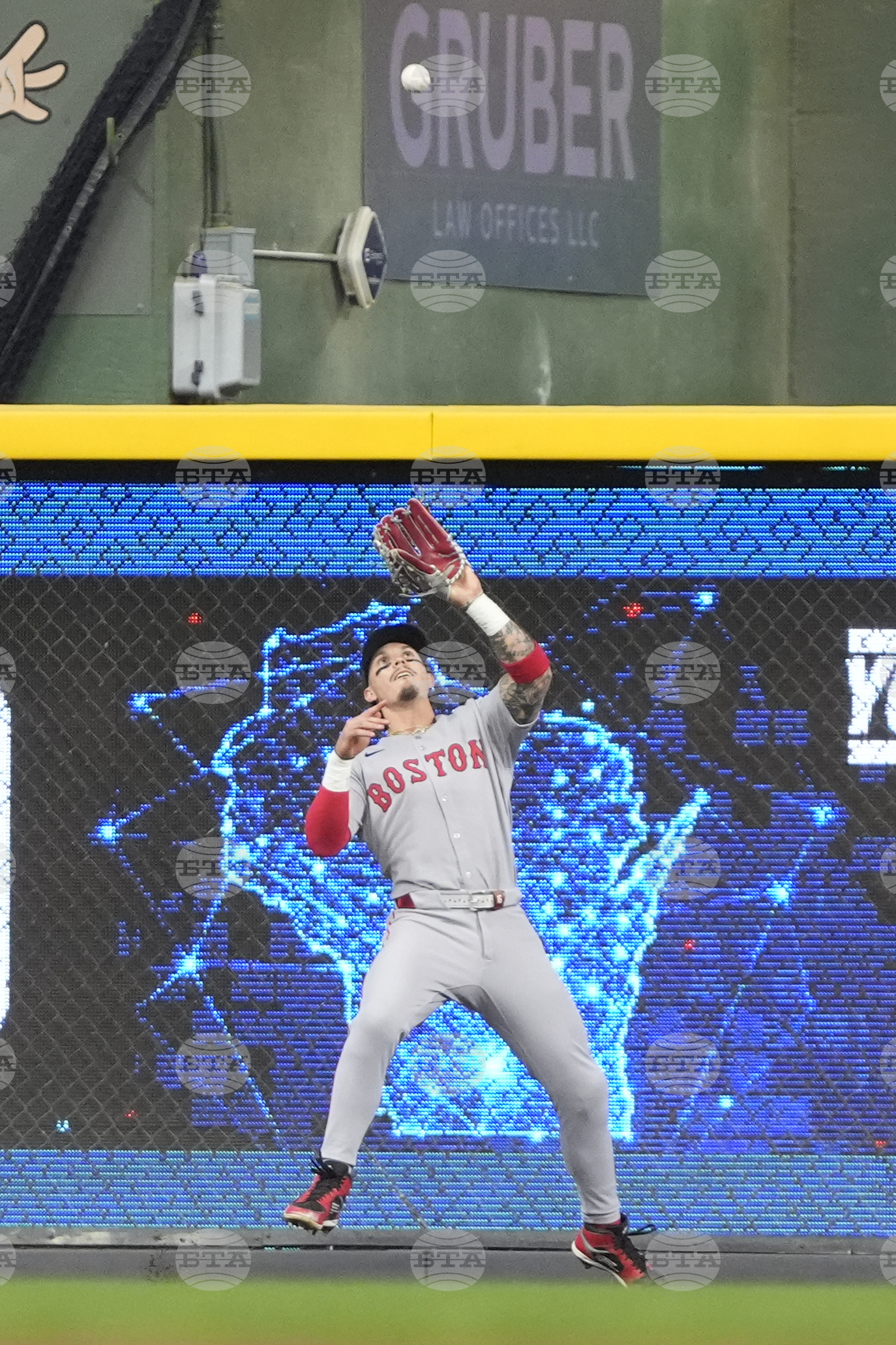Red Sox Brewers Baseball