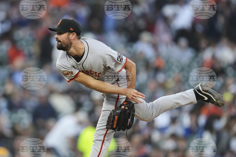 Giants Tigers Baseball