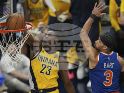 Knicks Pacers Basketball