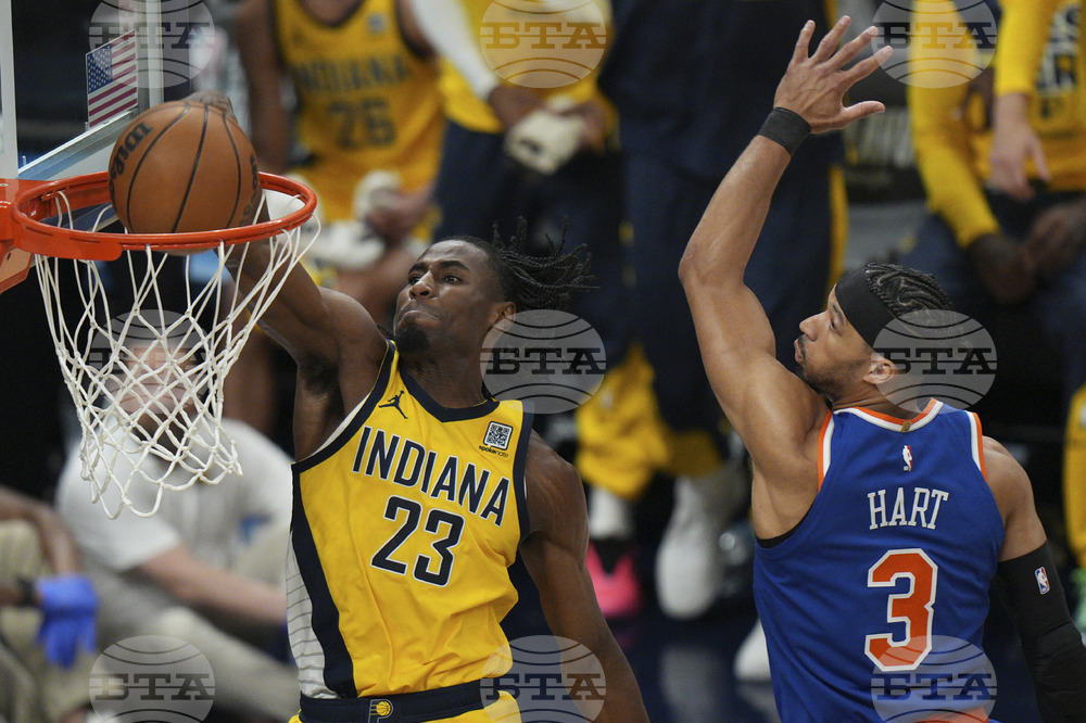 Knicks Pacers Basketball