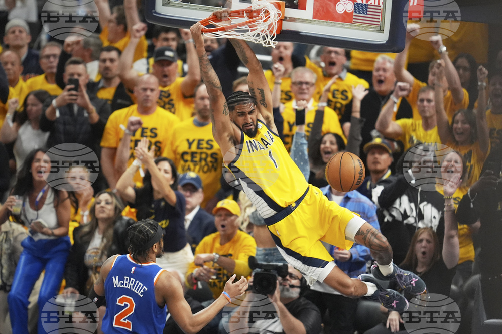 APTOPIX Knicks Pacers Basketball