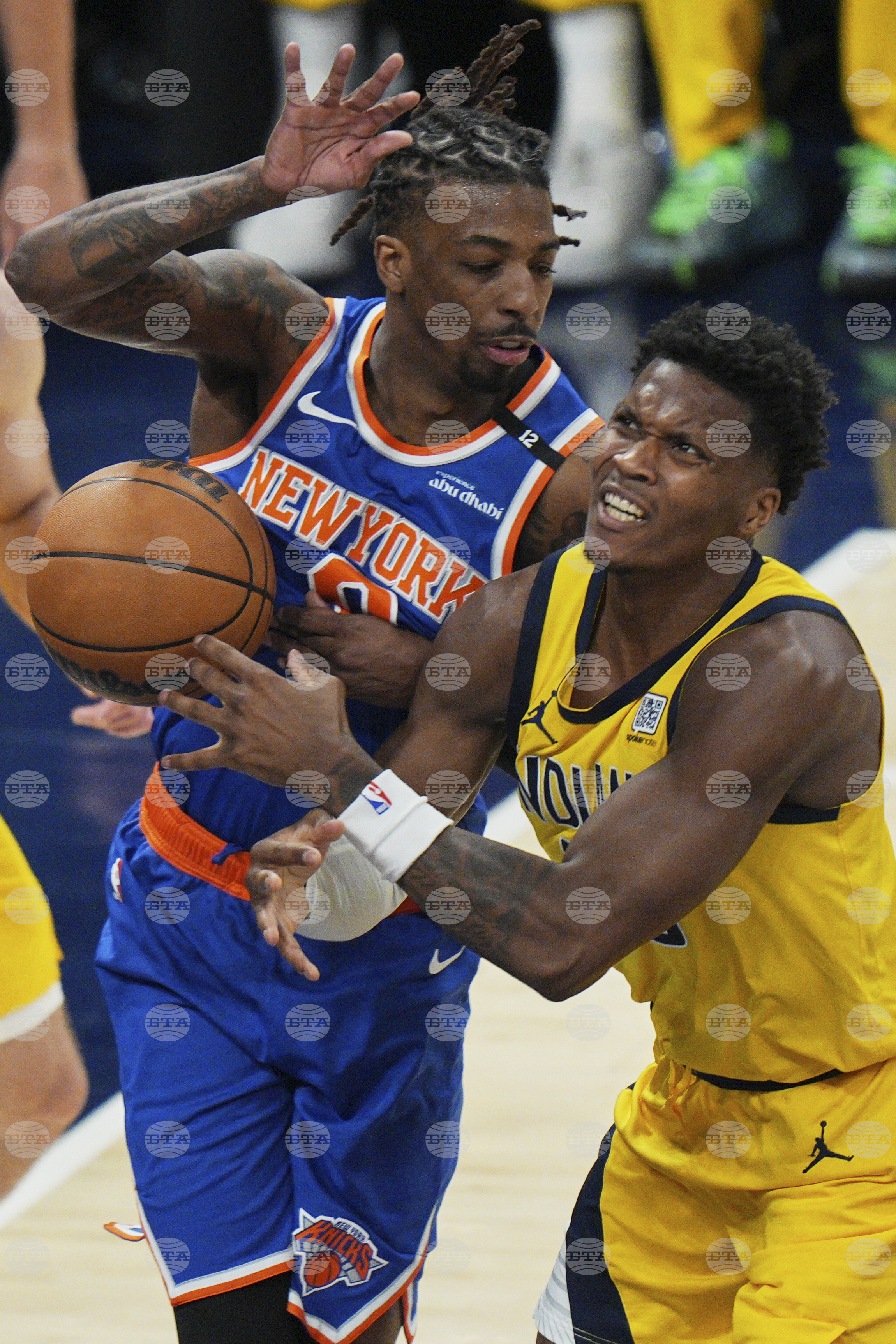 Knicks Pacers Basketball