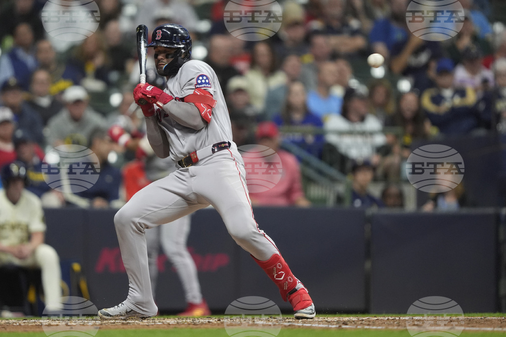 Red Sox Brewers Baseball