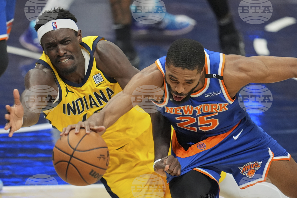 APTOPIX Knicks Pacers Basketball