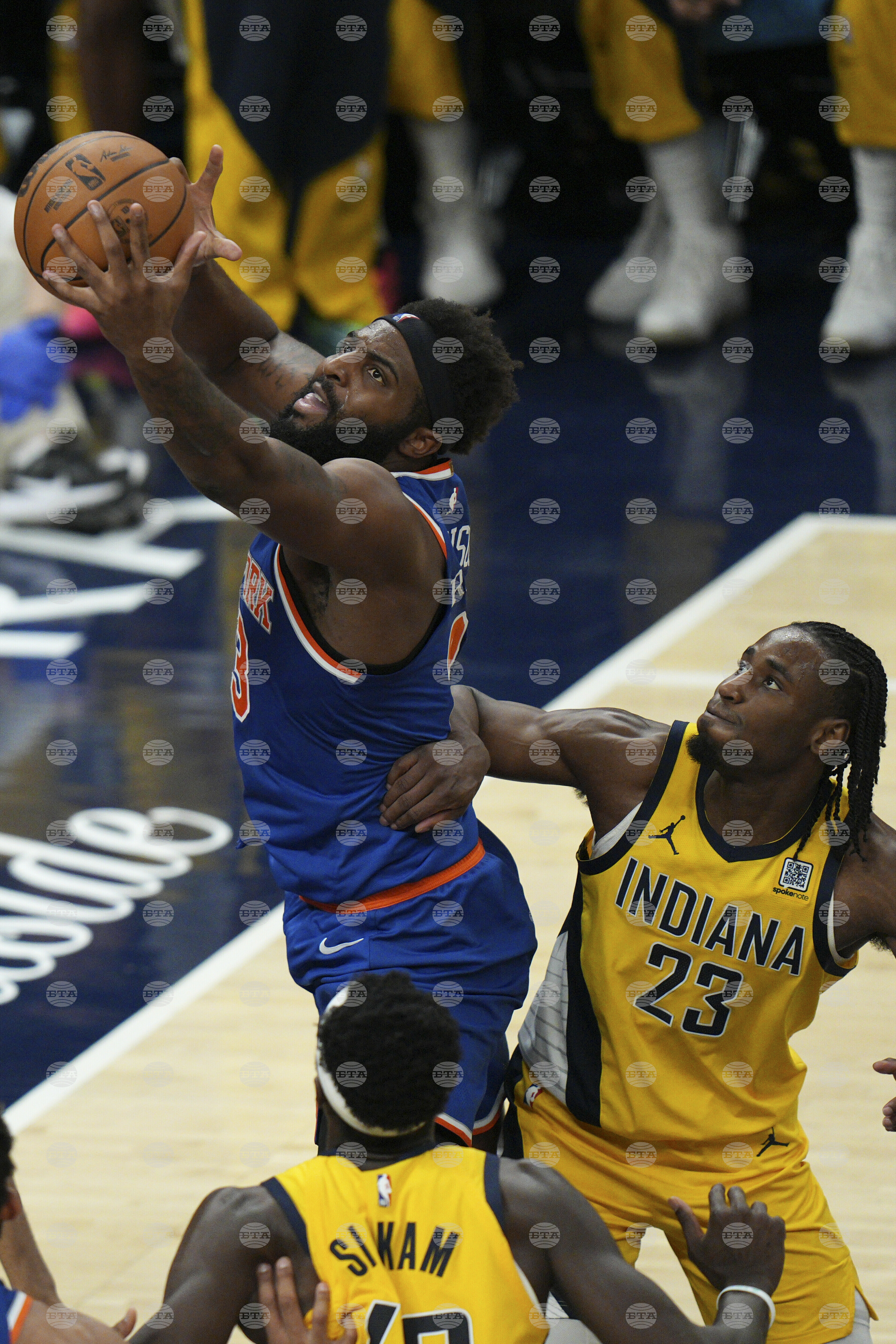 Knicks Pacers Basketball