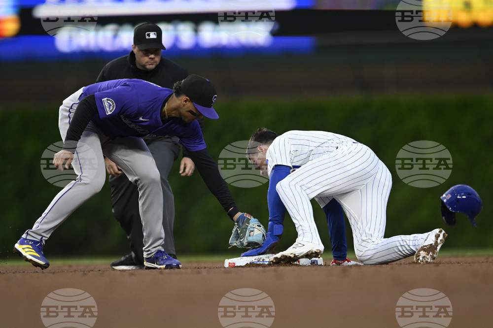 Rockies Cubs Baseball