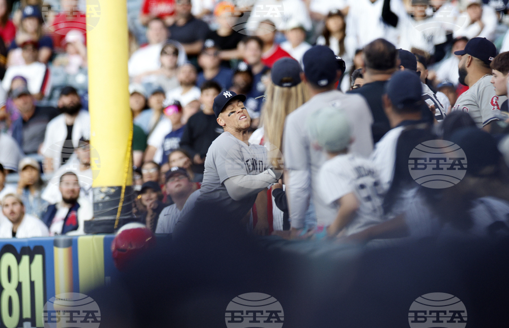Yankees Angels Baseball