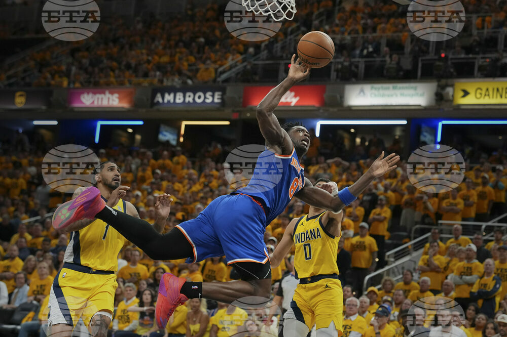 APTOPIX Knicks Pacers Basketball
