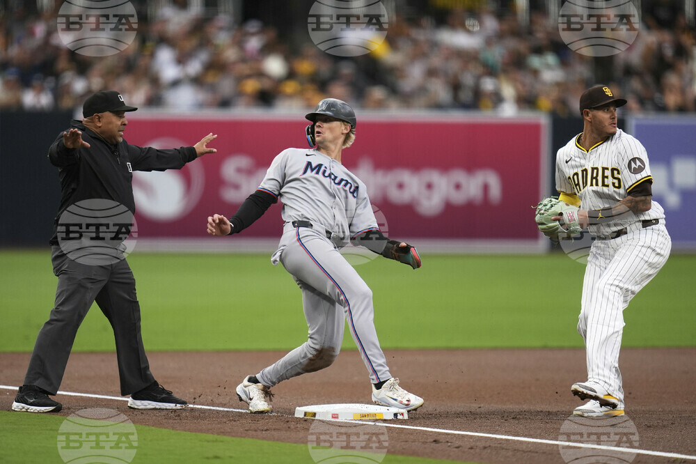 Marlins Padres Baseball