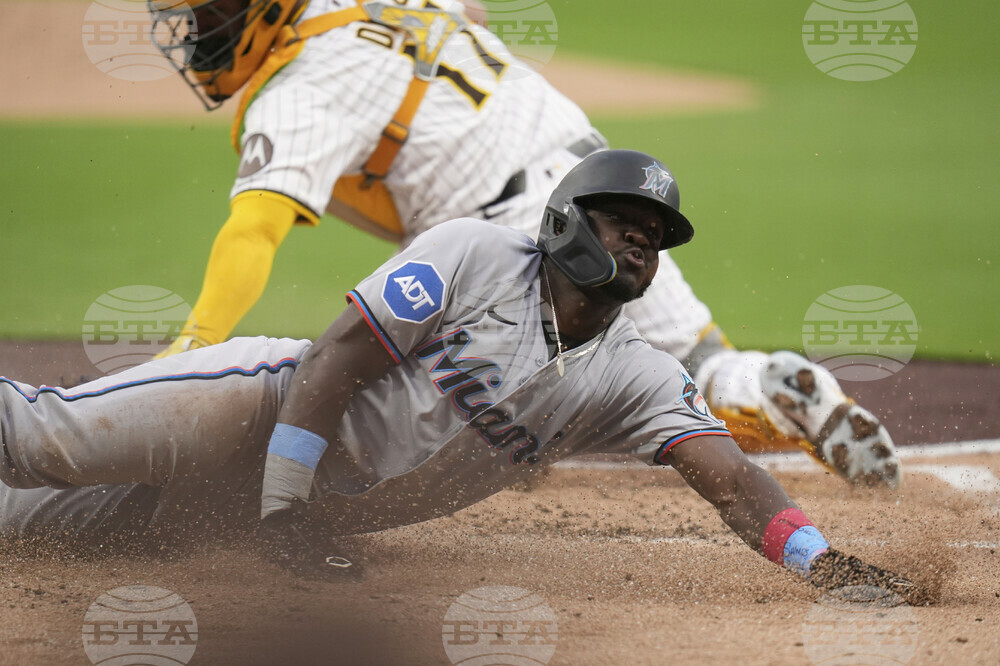 Marlins Padres Baseball