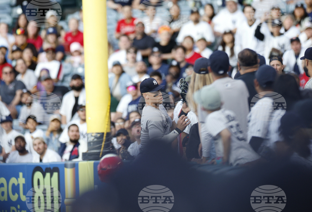Yankees Angels Baseball