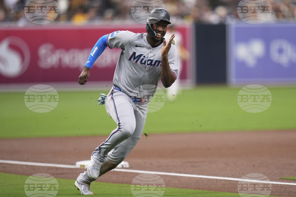 Marlins Padres Baseball