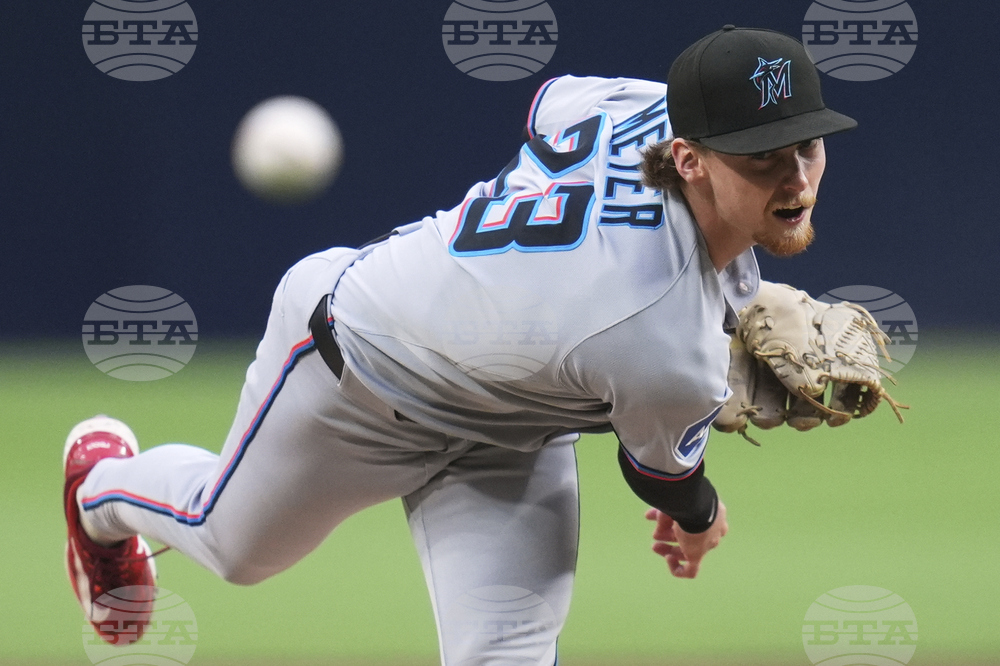 Marlins Padres Baseball