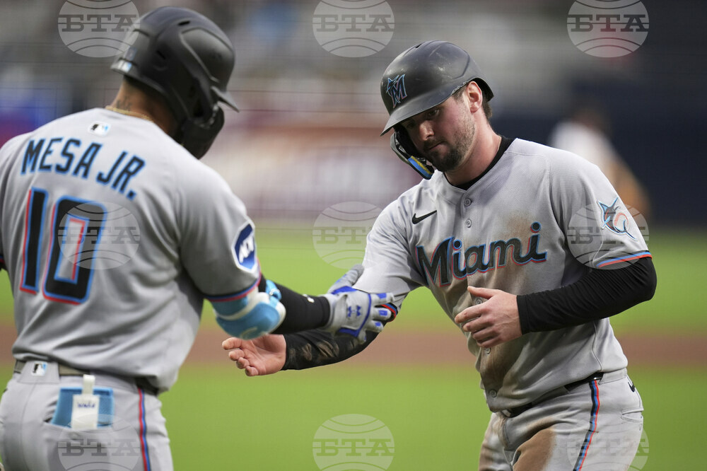 Marlins Padres Baseball