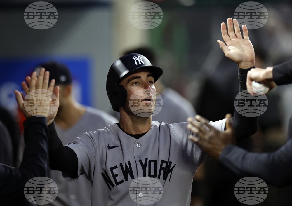 Yankees Angels Baseball