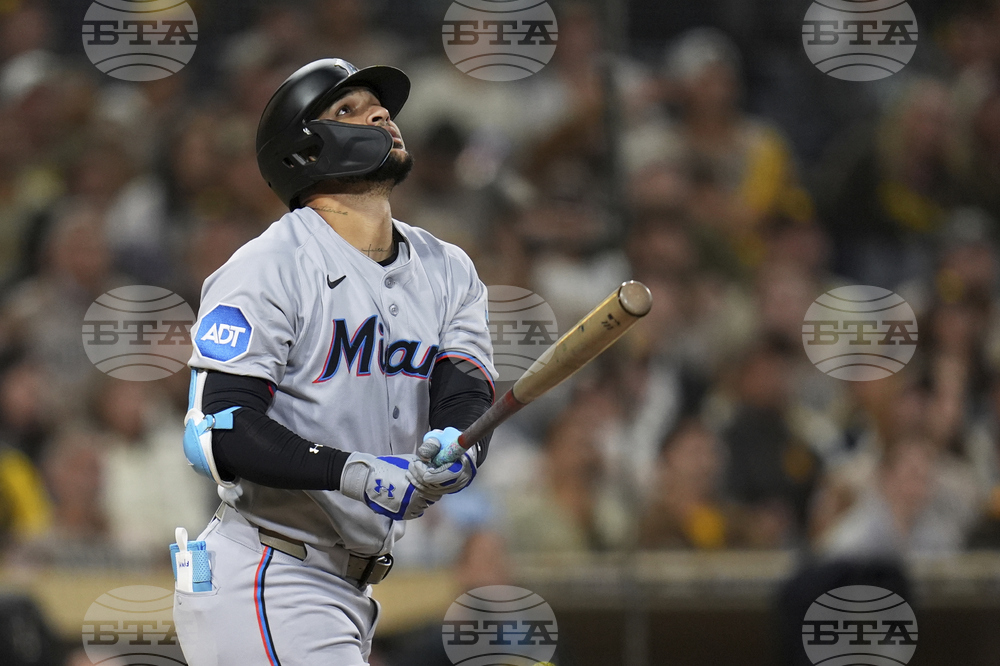 Marlins Padres Baseball