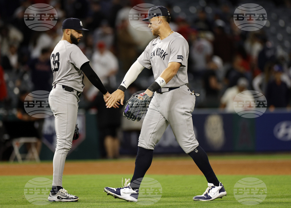 Yankees Angels Baseball