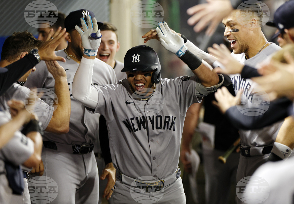 Yankees Angels Baseball