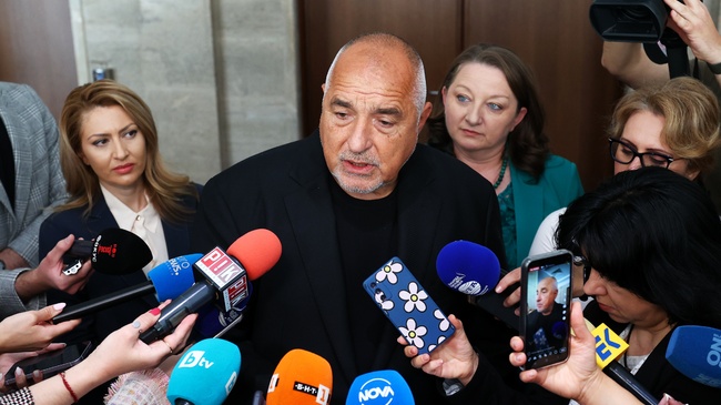 GERB Leader Borissov: We Insist North Macedonia Abide by Good-neighbourliness Agreement