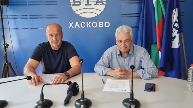 Пресконференция на Бюро по труда - Хасково и Инспекция по труда - Хасково