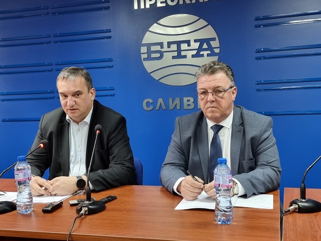 Национален пресклуб на БТА Сливен - Минчо Афузов - Антоний Андонов - пресконференция