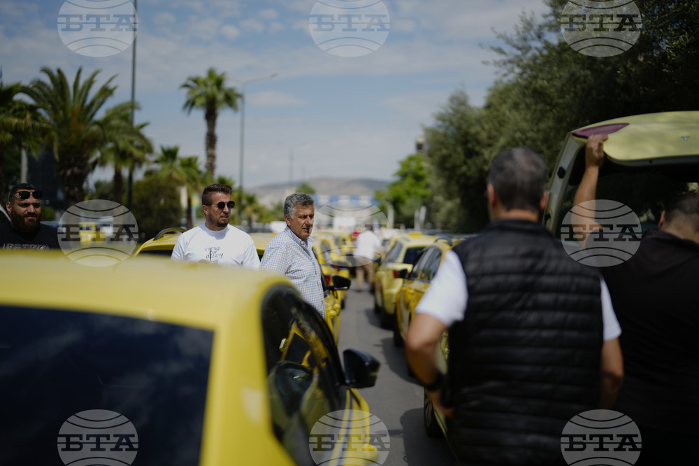 Greece Taxi Strike
