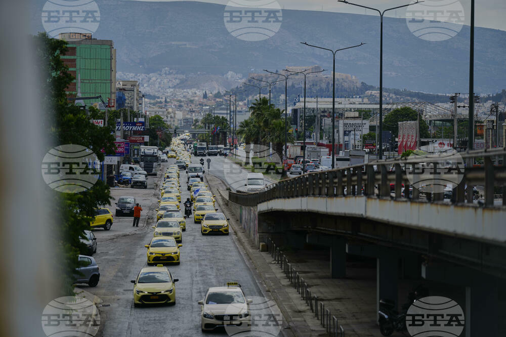 Greece Taxi Strike