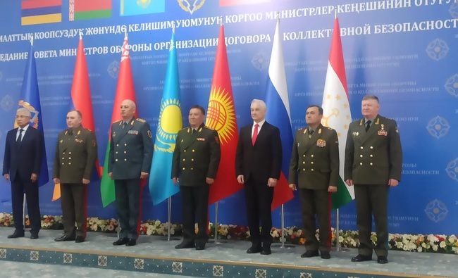 КАБАР: Срещата между министрите на отбраната на страните от ОДКС започна в Бишкек 