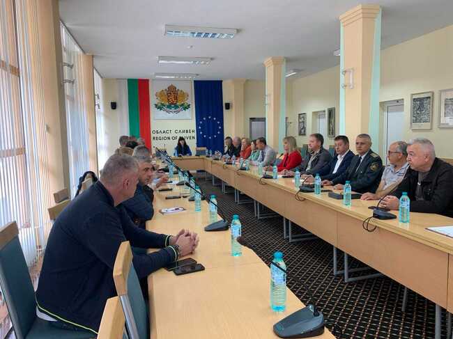 Областният съвет за намаляване на риска от бедствия в Сливен обсъди приоритетите си за 2026 година