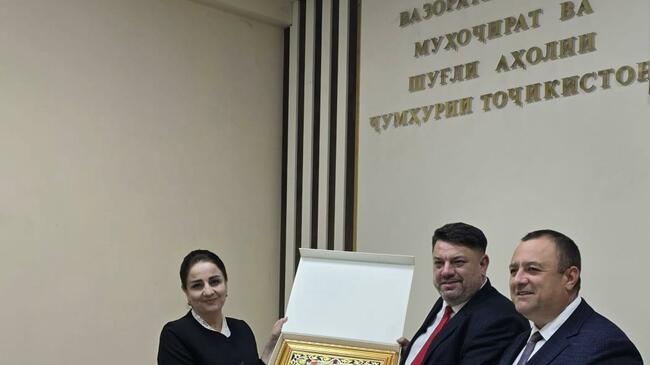 Deputy PM Zafirov Leads Delegation to Tajikistan