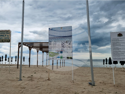 Кранево - плаж „Кранево-Север" - син флаг