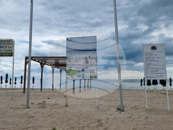 Кранево - плаж „Кранево-Север" - син флаг