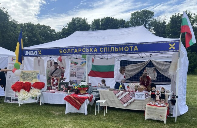 Българската общност в Украйна взе участие във фестивал на културното многообразие в Киев