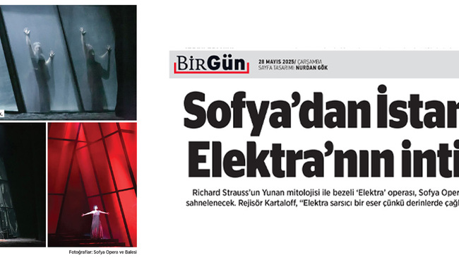 Two Thousand in Istanbul Applaud Sofia Opera’s Performance of "Elektra"