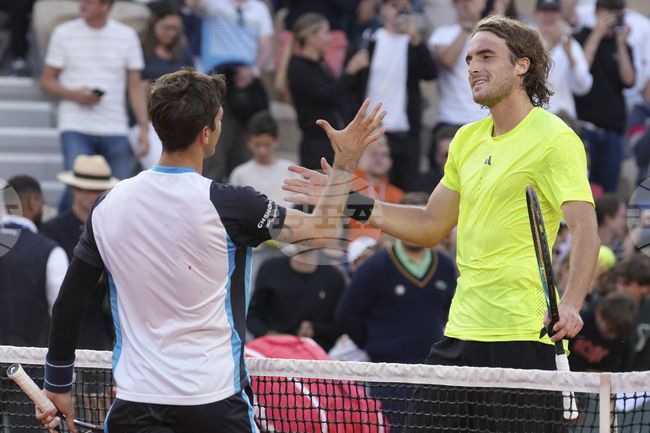 Стефанос Циципас отпадна от Откритото първенство по тенис на Франция