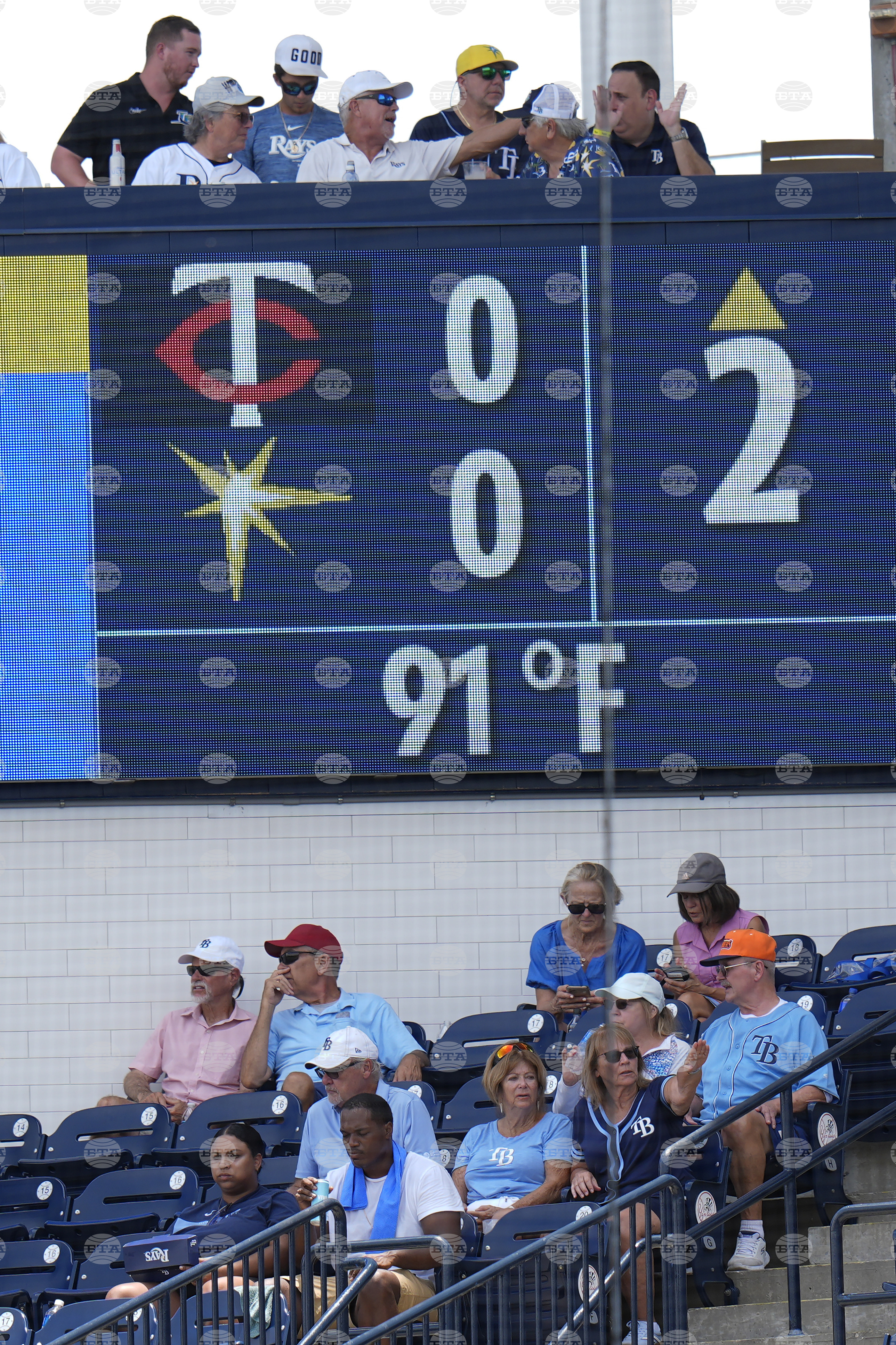 Twins Rays Baseball