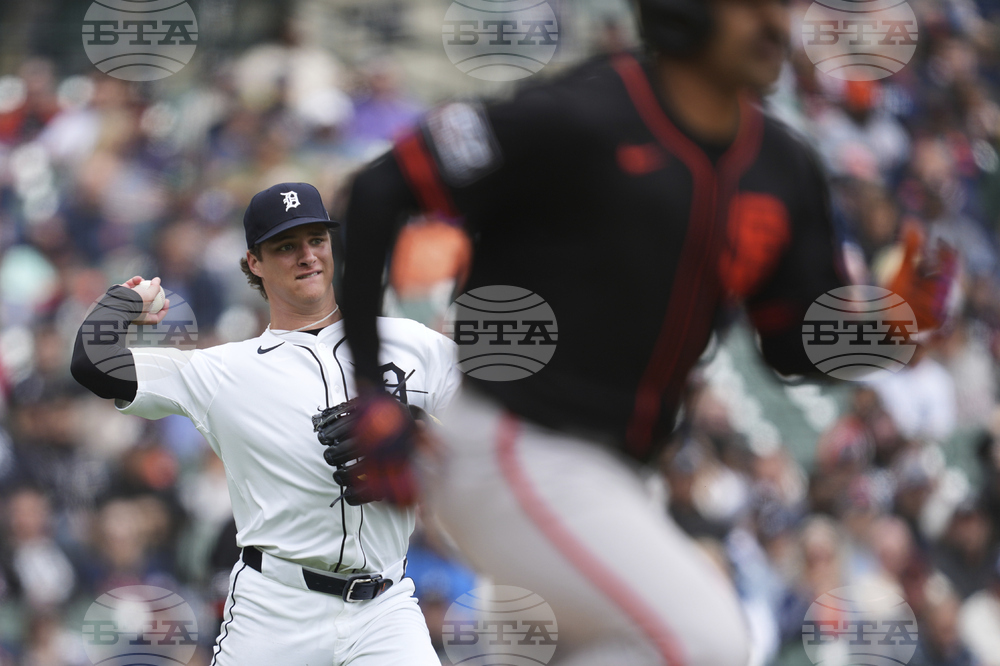 Giants Tigers Baseball