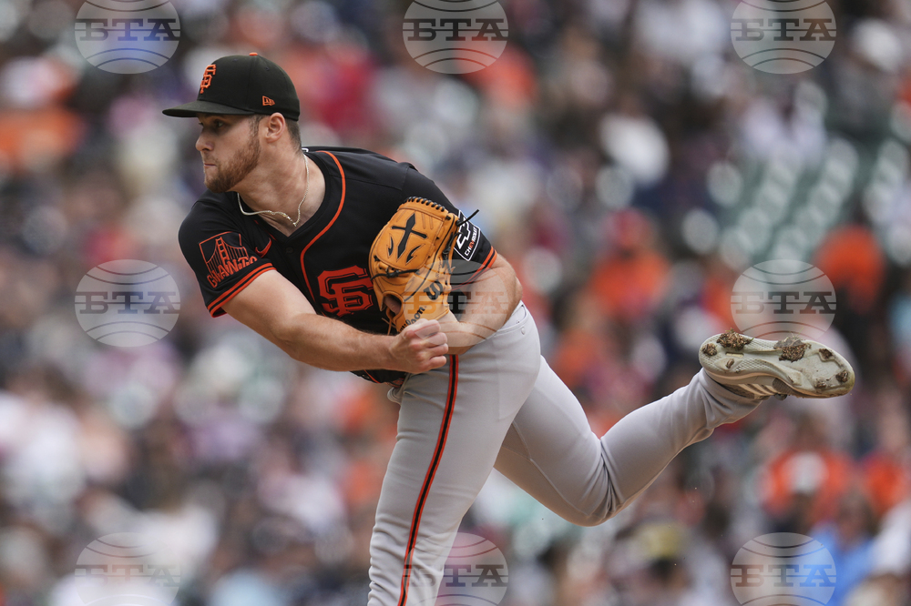 Giants Tigers Baseball