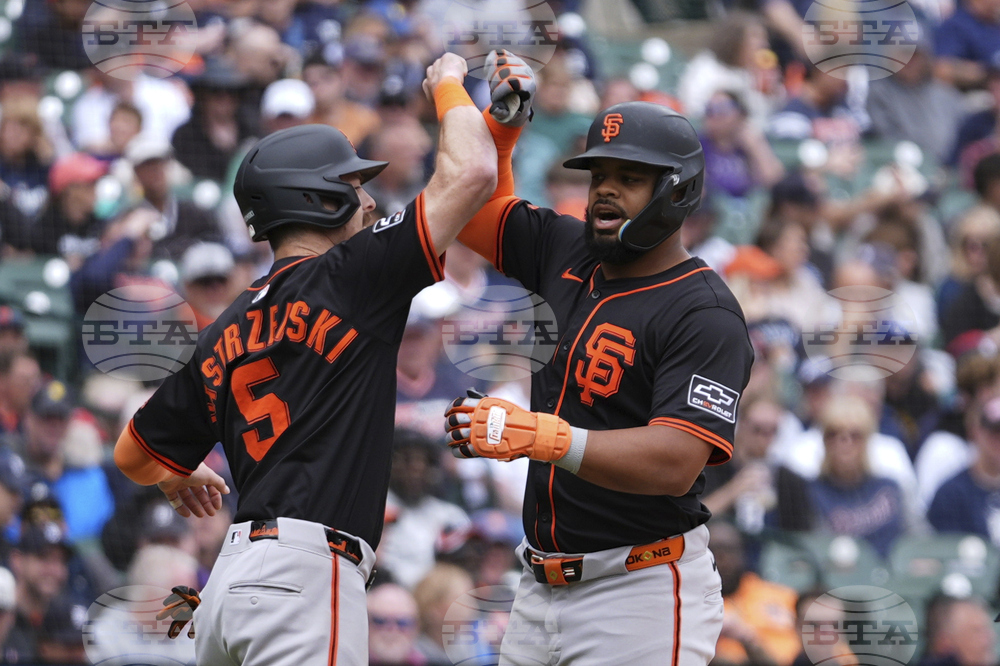 Giants Tigers Baseball