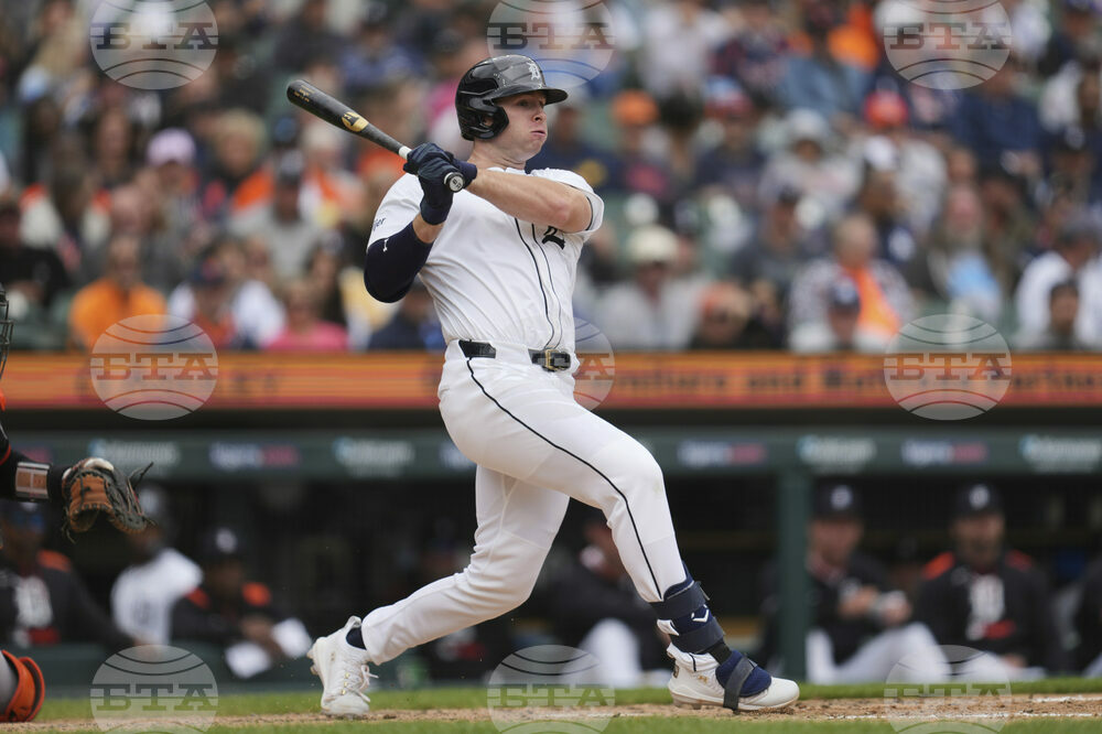 Giants Tigers Baseball