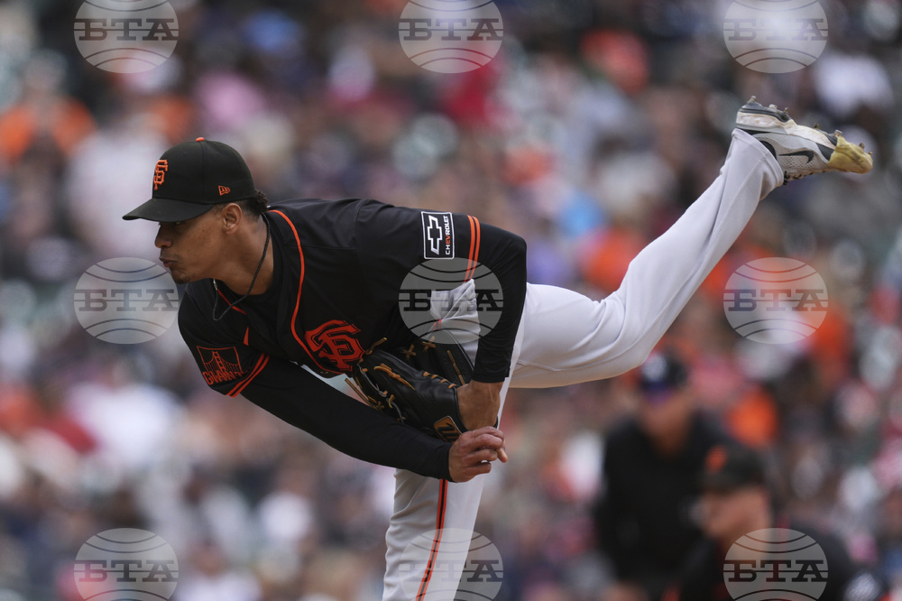 Giants Tigers Baseball