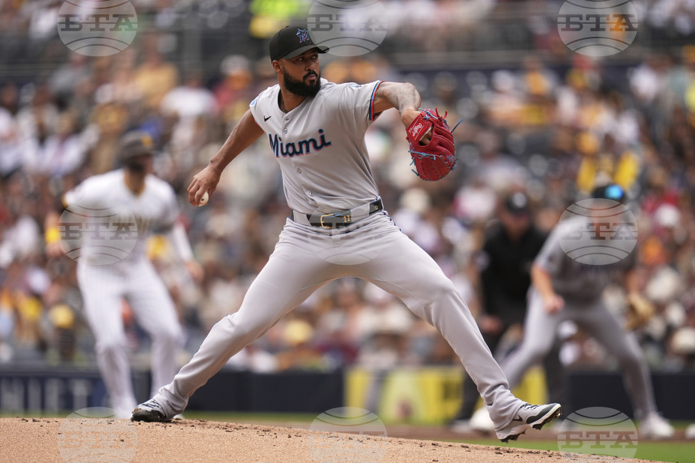 Marlins Padres Baseball