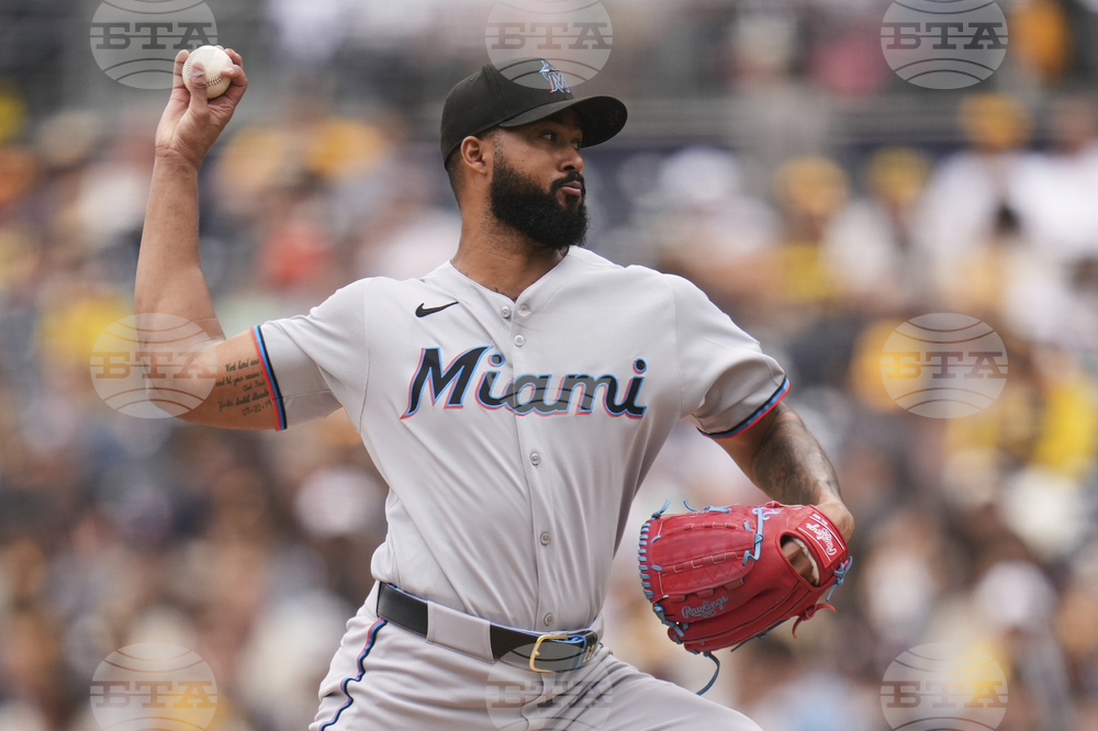Marlins Padres Baseball